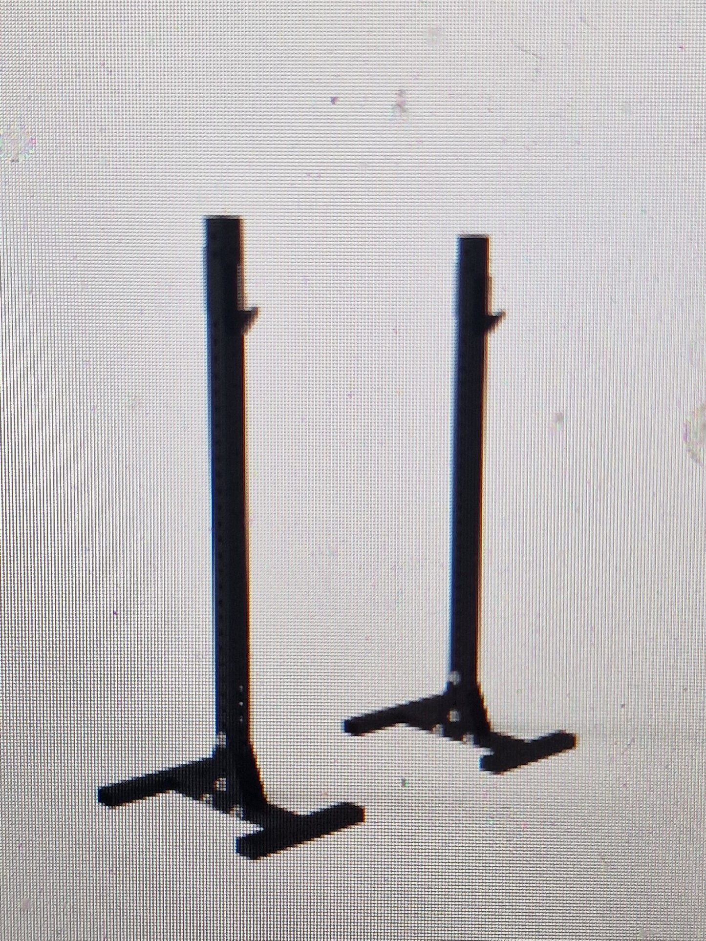 Chandelles rack