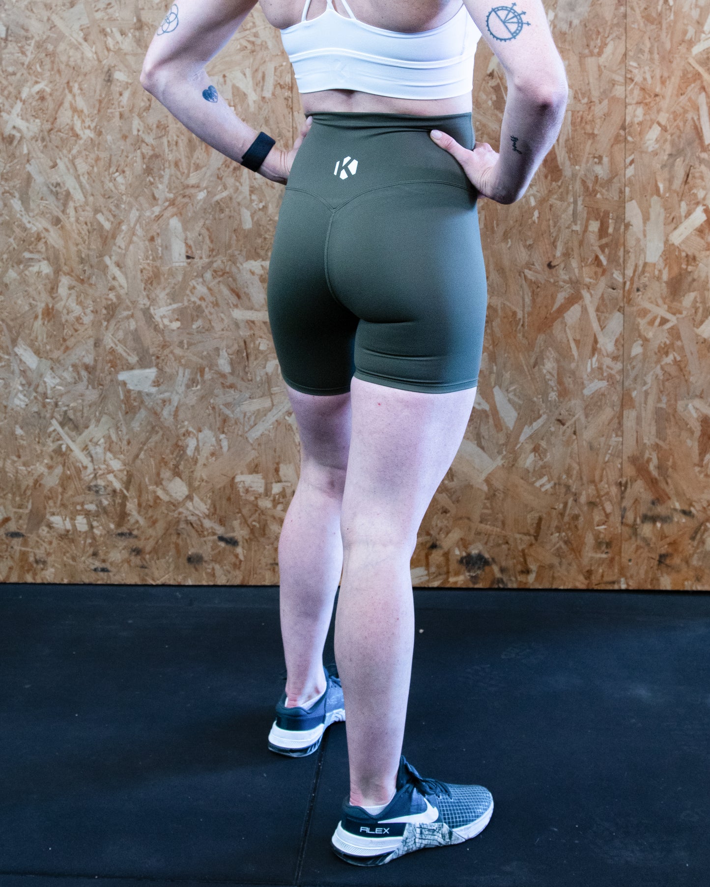 Short long Military Green