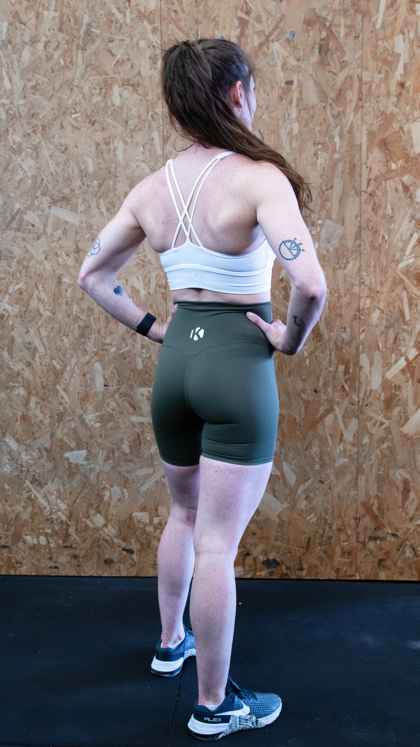 Short long Military Green